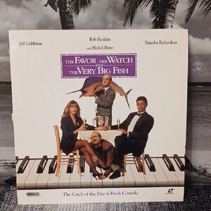 The Favor The Watch And The Very Big Fish Laser Disc